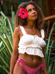 Sunset Mist - Cropped Vest Top for Women  ARJWT03340
