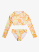 Last In Paradise - Cropped Long Sleeve Rashguard Set for Girls 7-16  ERGWR03351