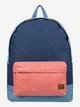 0 Sugar Baby Canvas Colorblock 16L Small Backpack Blue ERJBP03694 Roxy