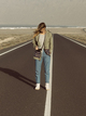 Slow Swell - Beachy Denim Trousers for Women  ERJDP03278