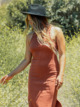 Moon Glow - Rib Knit Dress for Women  ERJKD03401
