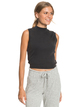 Spring Muse 2022 - Rib Knit Mock Neck Top for Women  ERJKT03763