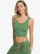 Spring Getaway - Rib Knit Vest Top for Women  ERJKT03764