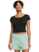 Time For - Rib Knit T-Shirt for Women  ERJKT04024