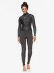 0 3/2mm Syncro Plus - Chest Zip Wetsuit for Women Grey ERJW103026 Roxy