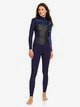 0 4/3mm Syncro Plus - Chest Zip Wetsuit for Women Blue ERJW103030 Roxy