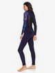 1 4/3mm Syncro Plus - Chest Zip Wetsuit for Women Blue ERJW103030 Roxy