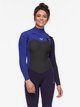 1 3/2mm Performance - Chest Zip Wetsuit for Women Blue ERJW103031 Roxy