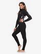 1 5/4/3mm Syncro - Chest Zip GBS Wetsuit for Women Blue ERJW103045 Roxy