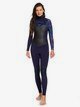 0 5/4/3mm Syncro Plus - Hooded Chest Zip Wetsuit Blue ERJW203002 Roxy