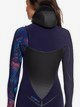 2 5/4/3mm Syncro Plus - Hooded Chest Zip Wetsuit Blue ERJW203002 Roxy