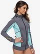 1 1mm Syncro - Hooded Front Zip Wetsuit Jacket for Women Green ERJW803013 Roxy
