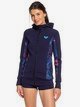 0 1mm Syncro - Hooded Front Zip Wetsuit Jacket for Women Blue ERJW803013 Roxy