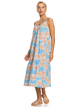 Waiting Line Printed - Midi Dress for Women  ERJWD03704