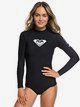 0 ROXY Heater - Long Sleeve UPF 50 Rash Vest for Women Black ERJWR03170 Roxy