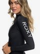 2 ROXY Heater - Long Sleeve UPF 50 Rash Vest for Women Black ERJWR03170 Roxy
