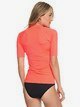 3 Whole Hearted - Short Sleeve UPF 50 Rash Vest for Women Pink ERJWR03219 Roxy