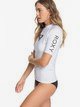 1 Whole Hearted - Short Sleeve UPF 50 Rash Vest for Women White ERJWR03219 Roxy