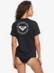 3 Enjoy Waves - Short Sleeve UPF 50 Rash Vest Black ERJWR03254 Roxy