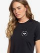1 Enjoy Waves - Short Sleeve UPF 50 Rash Vest Black ERJWR03254 Roxy