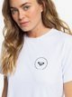1 Enjoy Waves - Short Sleeve UPF 50 Rash Vest White ERJWR03254 Roxy