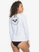 4 Enjoy Waves - Long Sleeve UPF 50 Rash Vest White ERJWR03255 Roxy