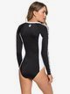 5 ROXY Fitness - Long Sleeve UPF 50 One-Piece Swimsuit for Women Black ERJWR03295 Roxy