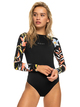 Mixed - Long Sleeve One-Piece Swimsuit for Women  ERJWR03613