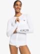 New Essentials - Long Sleeve Zip-Up Rash Vest for Women  ERJWR03696