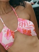 Printed Beach Classics - Triangle Bikini Top for Women  ERJX305082