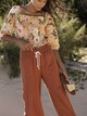 Lekeitio 2022 - Linen Beach Pants for Women  URJNP03035