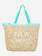 Heard That Sound - Straw Tote Bag  ERJBT03126