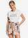 The South Side - High Waist Paper Bag Shorts  ERJNS03251