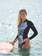 1mm POP Surf - Long Sleeve Back Zip Bikini Cut Shorty for Women  ERJW403021