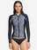 1mm POP Surf - Long Sleeve Front Zip Wetsuit Top for Women  ERJW803018