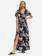 A Night To Remember - Short Sleeve Maxi Dress for Women  ERJWD03424