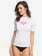 Whole Hearted - Short Sleeve UPF 50 Rash Vest for Women  ERJWR03219