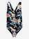 Printed Beach Classics - One-Piece Swimsuit for Women  ERJX103224