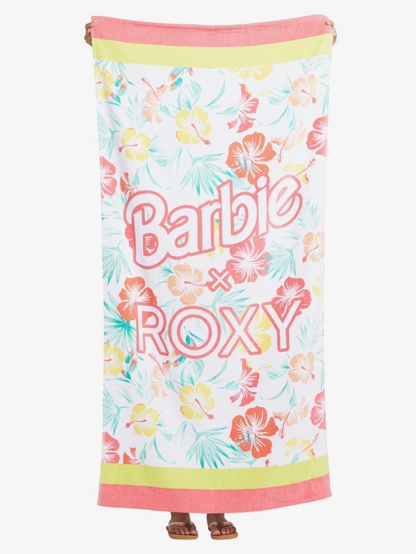 barbie bath towel