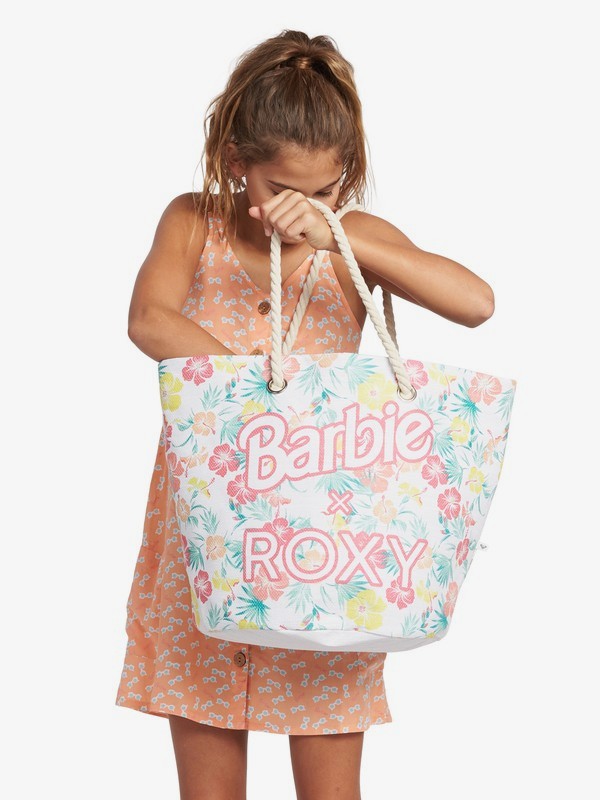 Barbie™ x ROXY Beach Bag 194476008803 | Roxy