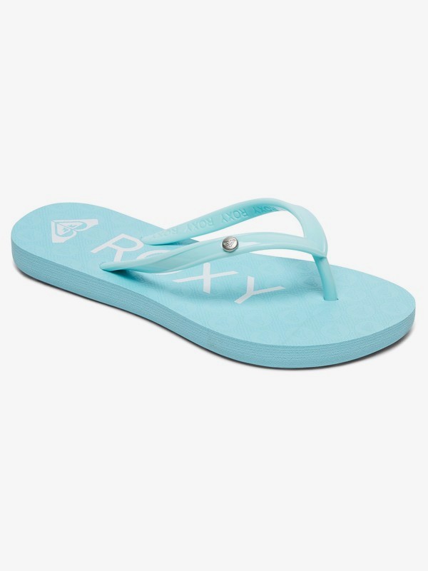 roxy, Sandy - Chanclas para Chicas, LIGHT BLUE (lbl) 0 Sandy - Chanclas para Chicas Azul ARGL100184 Roxy