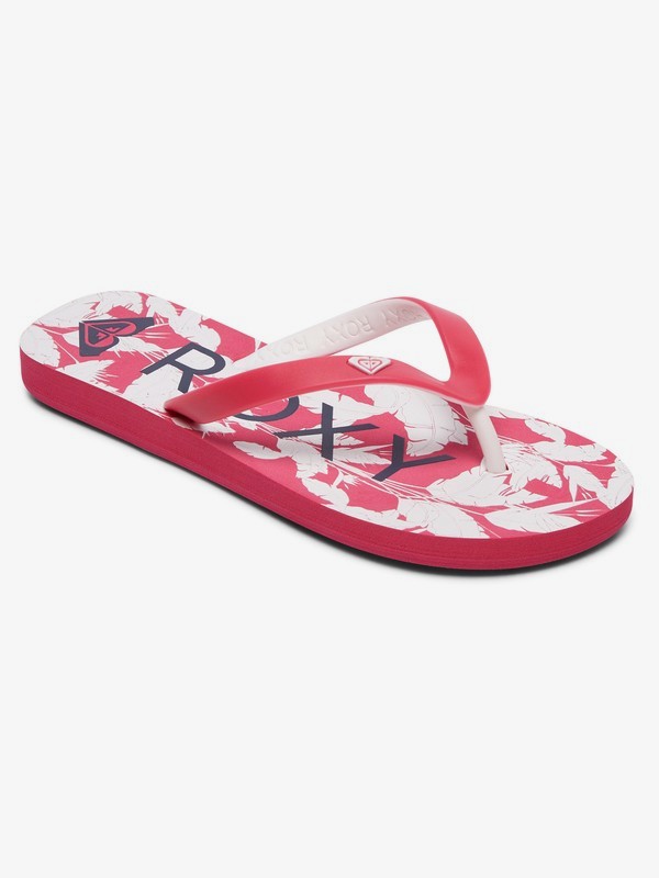 roxy pink flip flops