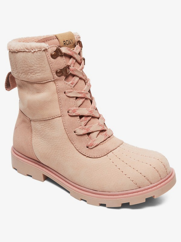 roxy, Meisa - Botas de Invierno con Cordones para Mujer, BLUSH (bsh) 0 Meisa - Botas de Invierno con Cordones para Mujer Rojo ARJB700628 Roxy