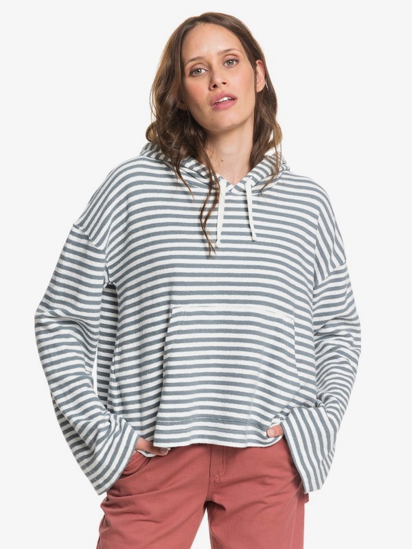 oversized cropped hoodie women's