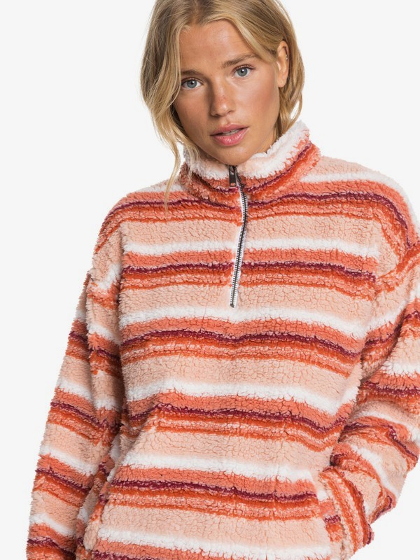 ROXY - Sherpa Half-Zip Fleece for Women | Roxy