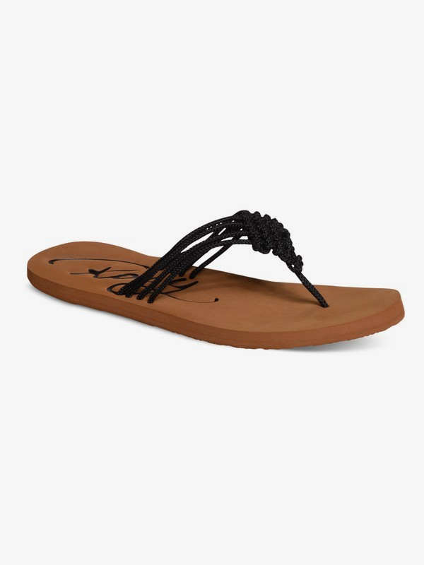 roxy, Antigua Sandals, BLACK (blk) 0 Antigua Sandals ARJL100417 Roxy