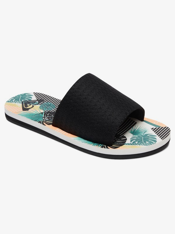 roxy, Sentosa X Slider Sandals, MULTI (mlt) 0 Sentosa X Slider Sandals Orange ARJL100776 Roxy