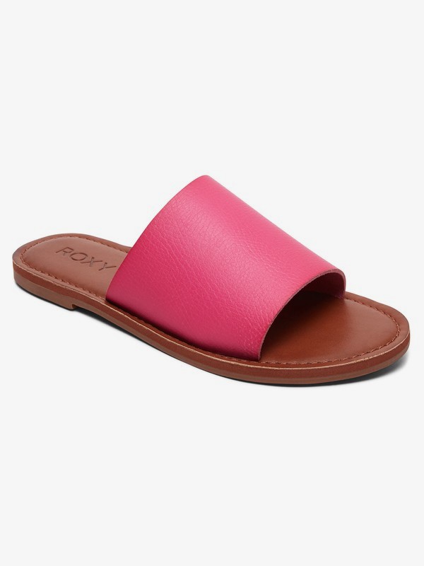 roxy, Sandalias Slide Kaia, HOT PINK (hpn) 0 Sandalias Slide Kaia Rosa ARJL200654 Roxy