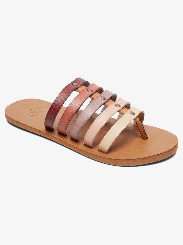 roxy, Aileen Sandals, MAUVE WINE (mvw) 0 Aileen Sandals Orange ARJL200701 Roxy