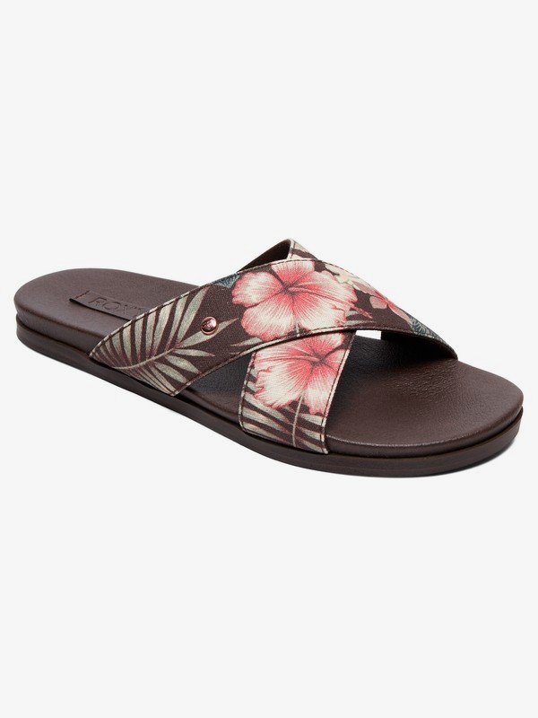 roxy, Diane Sandals, CHOCOLATE (chl) 0 Diane Sandals Brown ARJL200705 Roxy
